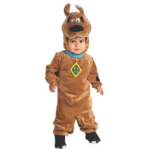 Toddler Scooby-Doo Costume - Size 12-18 Months - Brown - 1 of 2