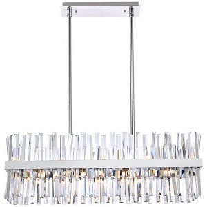 Elegant Lighting Serephina 20 - Light Chandelier in  Chrome - 1 of 4