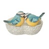 Transpac 6.5 in Multicolor Spring Patterned Bird Container Decorative Bowl Polyresin Home Decor - 3 of 4