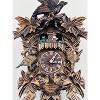 One Day Musical Cuckoo Clock – 18 in – Hand-Carved Birds and Leaves – River City Clocks - 2 of 4