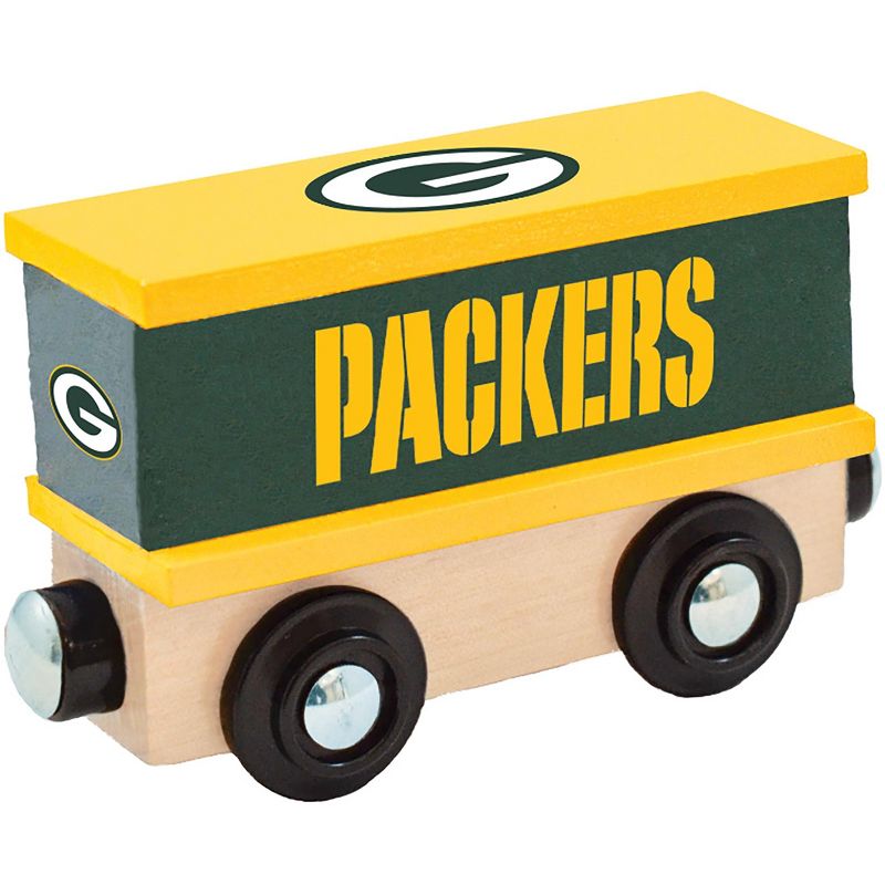 MasterPieces Wood Train Box Car - NFL Green Bay Packers, 1 of 6