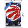 Trends International NBA Toronto Raptors - Maximalist Logo 23 Framed Wall Poster Prints - 3 of 4
