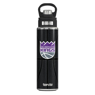 NBA Sacramento Kings 24oz Leather Wide Mouth Water Bottle