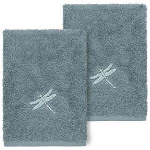 Linum Home Textiles 100% Turkish Cotton BRAELYN Embellished Towel Set - 1 of 2