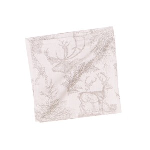 C&F Home Jacquard Stag Clay Napkin Set of 6 - 1 of 4