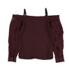 bar III Womens Solid Button Down Blouse - 2 of 2