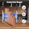 imarku Magnetic Knife Block 13 x 10 Inches, Magnetic Knife Holder Rack for Kitchen Counter, Double Sided Magnet Knife Storage Stand with Sharpener - 3 of 4