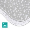 Biloban- Crib Sheets baby boy and baby girl,  Baby Bassinet Sheets Cotton, Bassinet sheets for boys and girls - 2 of 4