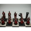 WorldWise Imports Chess Set - Crusades Chessmen on Black & Cream Faux Leatherette Chess Board - 3 of 3
