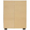 Sunnydaze Indoor Lavina Wine Cabinet with Glass and Bottle Storage Shelves - Coffee Brown - 4 of 4