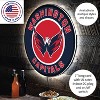 Evergreen Ultra-Thin Edgelight LED Wall Decor, Round, Washington Capitals- 23 x 23 Inches Made In USA - 4 of 4