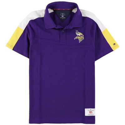 Tommy Hilfiger Mens Minnesota Vikings Polo Shirt