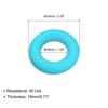 Unique Bargains High Elasticity Textured Silicone Training Hand Grip Ring - 2 of 4