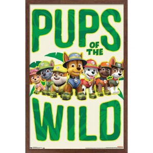 Trends International Nickelodeon Paw Patrol - Wild Framed Wall Poster Prints - 1 of 4