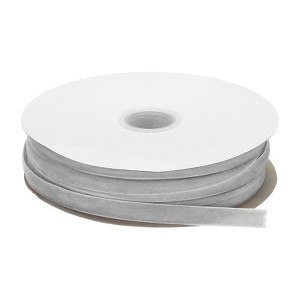 Unique Bargains Soft Single Face Spool Silky Velvet Ribbon for Bouquets DIY Gift Craft - 1 of 3