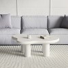 NicBex Cream Style Cloud Coffee Table with Solid Legs,Funky Minimalist Tea Table,Center Table for Living Room - 2 of 4