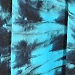 black / turquoise