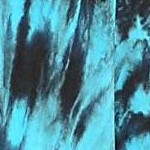 black / turquoise