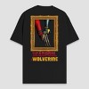 Men's Marvel Deadpool and Wolverine Short Sleeve T-Shirt - Black - 2 of 4