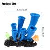 Unique Bargains Silicone Aquarium Simulation Horn Coral Fish Tank Landscape Decoration 3.39"x3.23" 1 Pc - 4 of 4