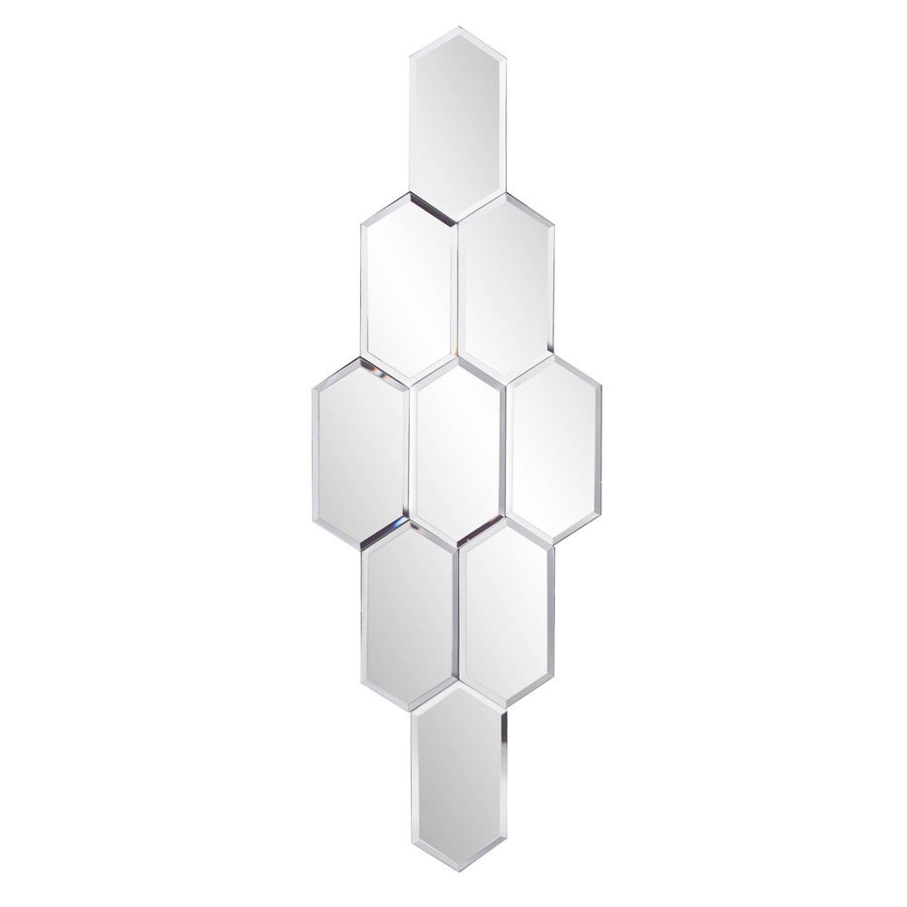 Photos - Wall Mirror Howard Elliott Decorative Elongated Tile Hexagon Skylark Mirror