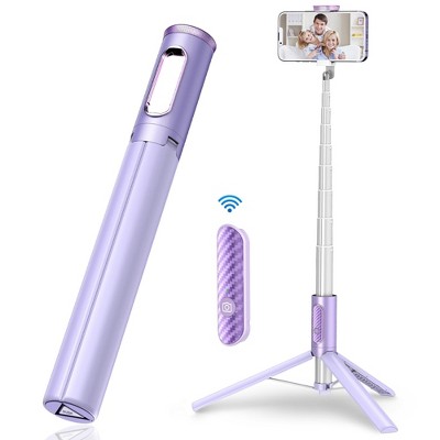 The Misty Moon Purple Retractable Length Selfie Stick