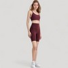 Anna-Kaci Active Women's Seamless Scoop Neck Sports Bra with Thin Adjustable Straps and Soft Stretch Fabric - 3 of 4
