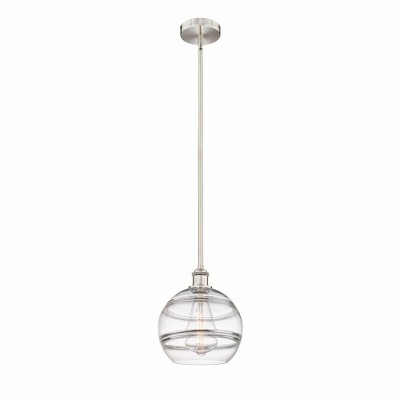 Rochester - 1 Light Stem Hung Mini Pendant In Industrial Style-11.13 Inches Tall and 10 Inches Wide