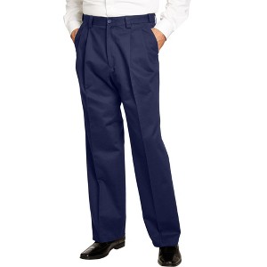 KingSize Men's Big & Tall Relaxed Fit Wrinkle-Free Expandable Waist Pleated Pants - 1 of 1