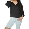 Women's Shay Satin Blouse - falcon park - 2 of 3
