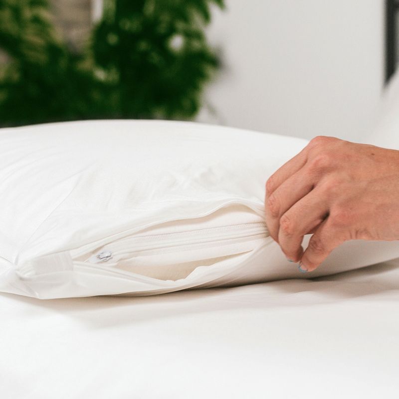 eLuxury Waterproof Pillow Protector witth Full Zippered Encasement, 2 of 9