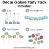 Big Dot of Happiness Tropical Christmas - Beach Santa Holiday Party Supplies Decoration Kit - Decor Galore Party Pack - 51 Pieces - 2 of 4