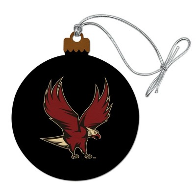 North Carolina Central Secondary Wood Christmas Tree Holiday Ornament