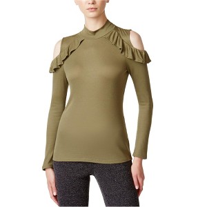 maison Jules Womens Cold-shoulder Knit Blouse - 1 of 1