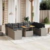 vidaXL Garden Sofa Set Grey - 2 of 4