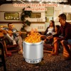 Smokeless Fire Pit for Outside, 16.5" Stainless Steel Fire Pit with Air Switch, Portable Fire Pit, Outdoor Firepit for Camping, Garden, Patio - 2 of 4
