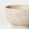 Pedestal Paper Mache Bowl - Threshold™ designed with Studio McGee - 3 of 4