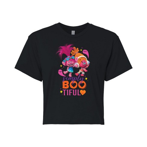 Women's - Trolls - Simply Bootiful Poppy Cropped Graphic T-Shirt - image 1 of 4