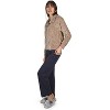 Memoi Women's Plush Zippered Front Warm and Cozy Jacket Light - 2 of 4