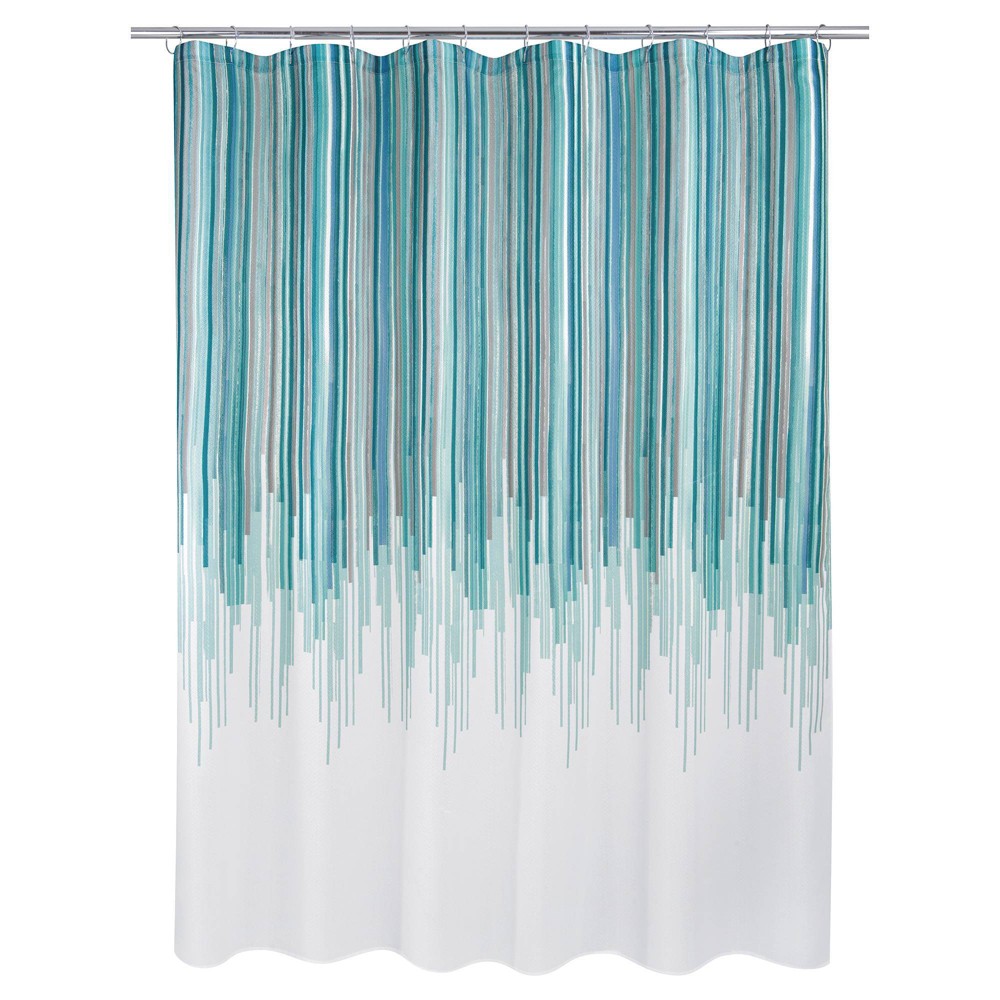 Photos - Shower Curtain Avenue  Teal - Allure Home Creations