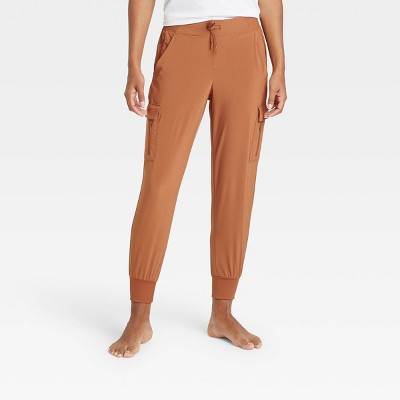 women's stretch woven cargo pants