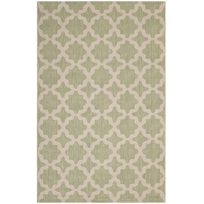 Modway Cerelia Moroccan Trellis 9x12 Indoor and Outdoor Area Rug