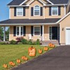 Big Dot of Happiness Fall Pumpkin - Yard Sign and Outdoor Lawn Decorations - Halloween or Thanksgiving Party Yard Signs - Set of 8 - 2 of 4