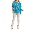 Women's Star Print Tassel Top - umgee - 4 of 4