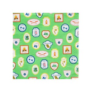 Daydream Society - Camp Explorer Badge Large Napkins - Pack of 16 Paper Napkins - 1 of 3