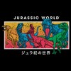 Girls Jurassic World Art Box Dinosaur T Shirt - 2 of 3