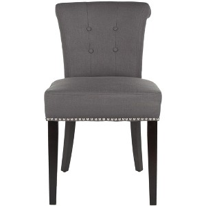 Sinclair 21" H Dining Chair With Nail Head Trim (Set of 2) - MCR4705 - Safavieh Couture - 1 of 4