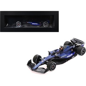 Williams FW46 #23 Alex Albon "Williams Racing" F1 "Bahrain GP" (2024) with Acrylic Display Case 1/18 Model Car by Spark - 1 of 4