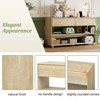 58" Entryway Console Table with 2 Drawers, 3 Tier Narrow Long Sofa Table, Behind Couch Console Table for Living Room Foyer and Hallway - 4 of 4