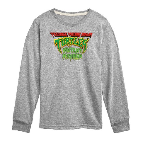 Boys' - Teenage Mutant Ninja Turtles - Movie Logo Long Sleeve Graphic T-Shirt - image 1 of 4